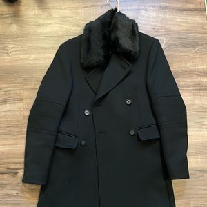 Zara Wool Long Mourning Coat